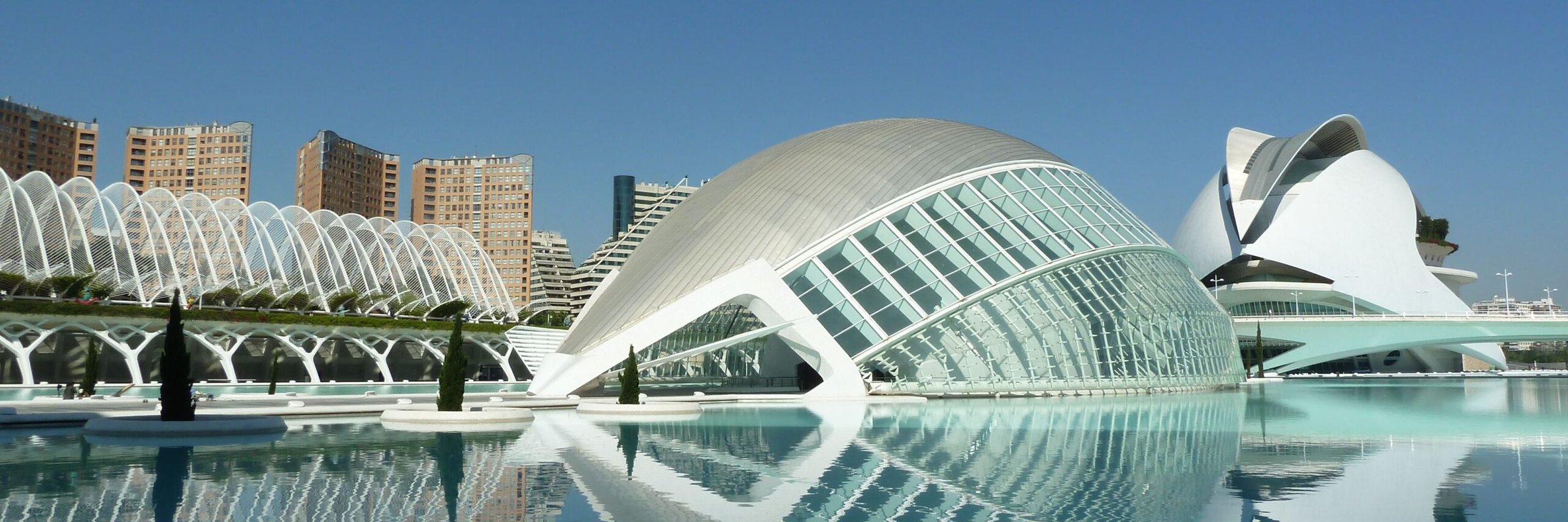 Cidade das Artes e Ciências em Valência, Espanha